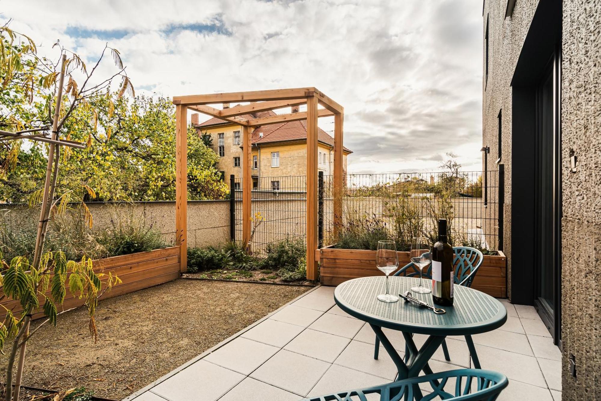 Apartman Mikulov Garden Exterior foto